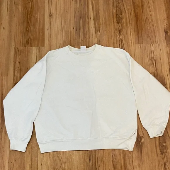 ARITZIA TNA extra fleece sweatshirt with pockets - size 2 - flaws - Picture 1 of 10